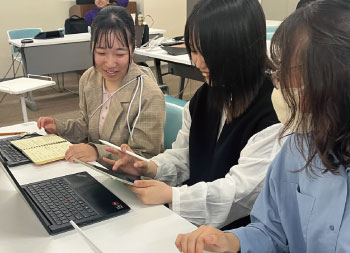 iPad活用講座の様子